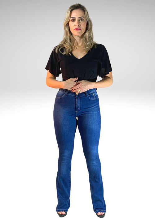 CALÇA FLARE STONE