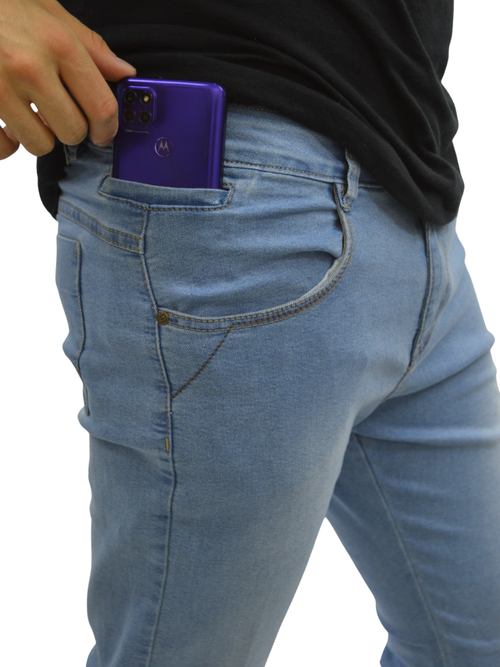CALÇA MASCULINA BOLSO CELULAR
