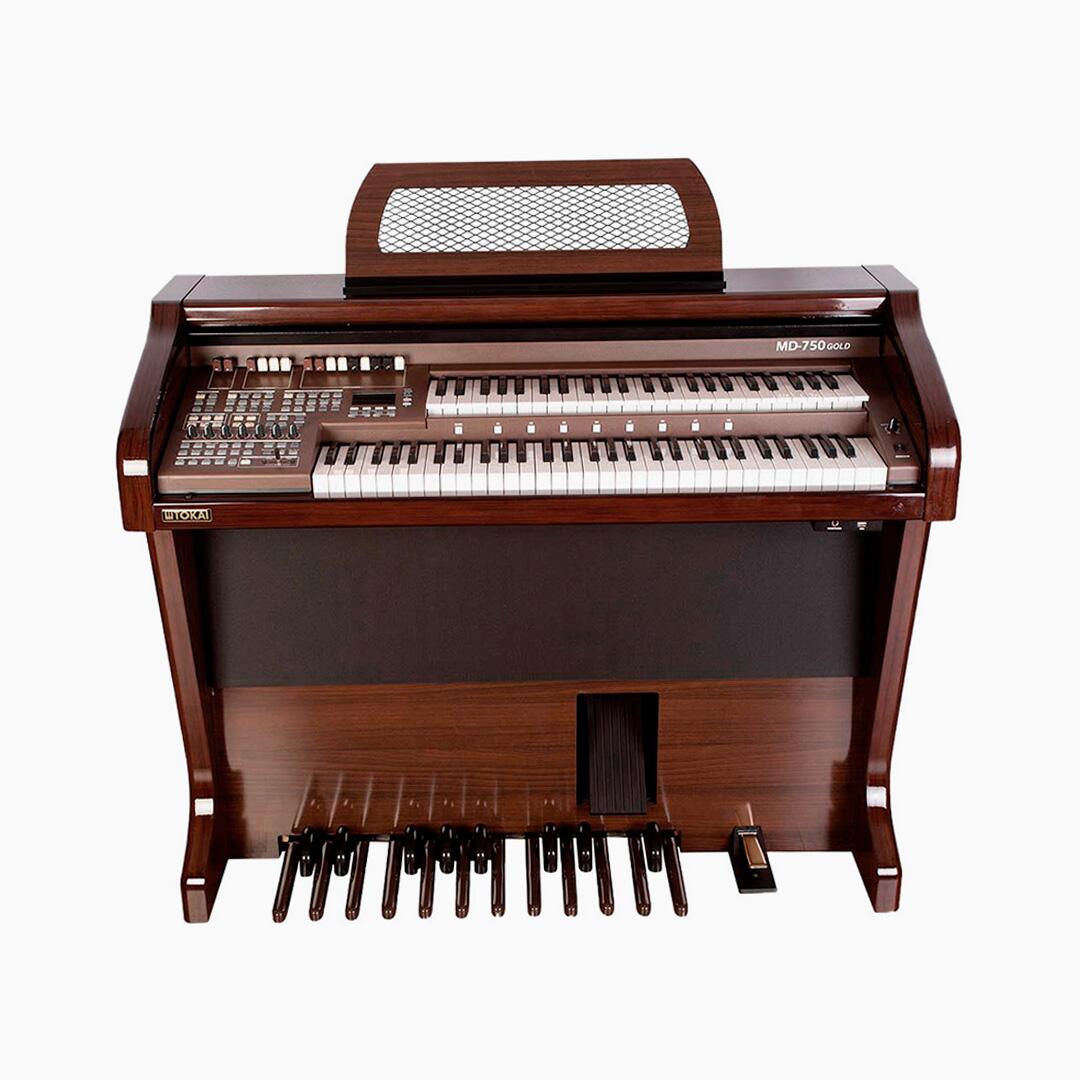 Órgão Eletrônico Tokai MD750 Gold Marrom ? Qualidade - a partir de