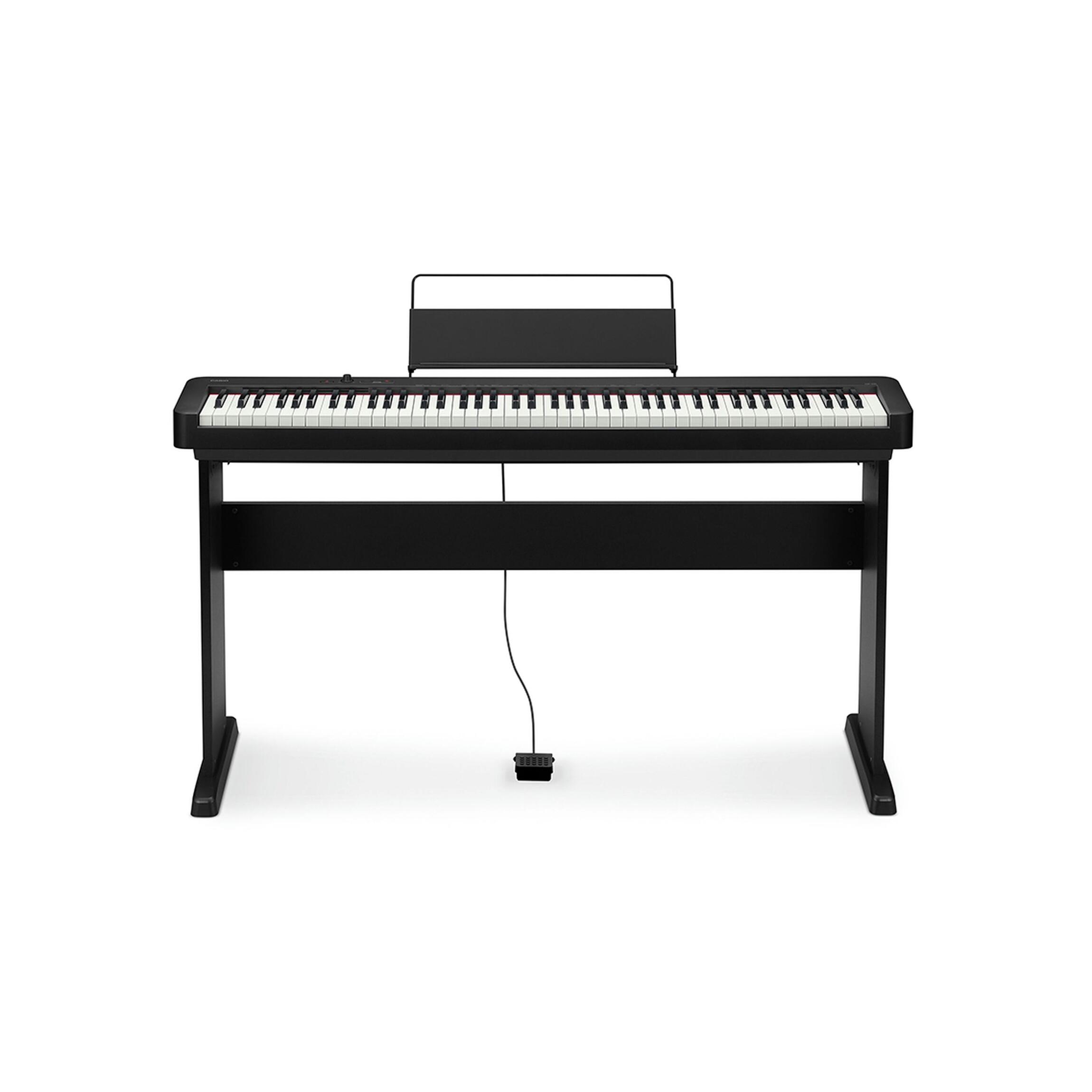 Comprar Piano Casio CDP-S160 BK Stage Preto + Estante