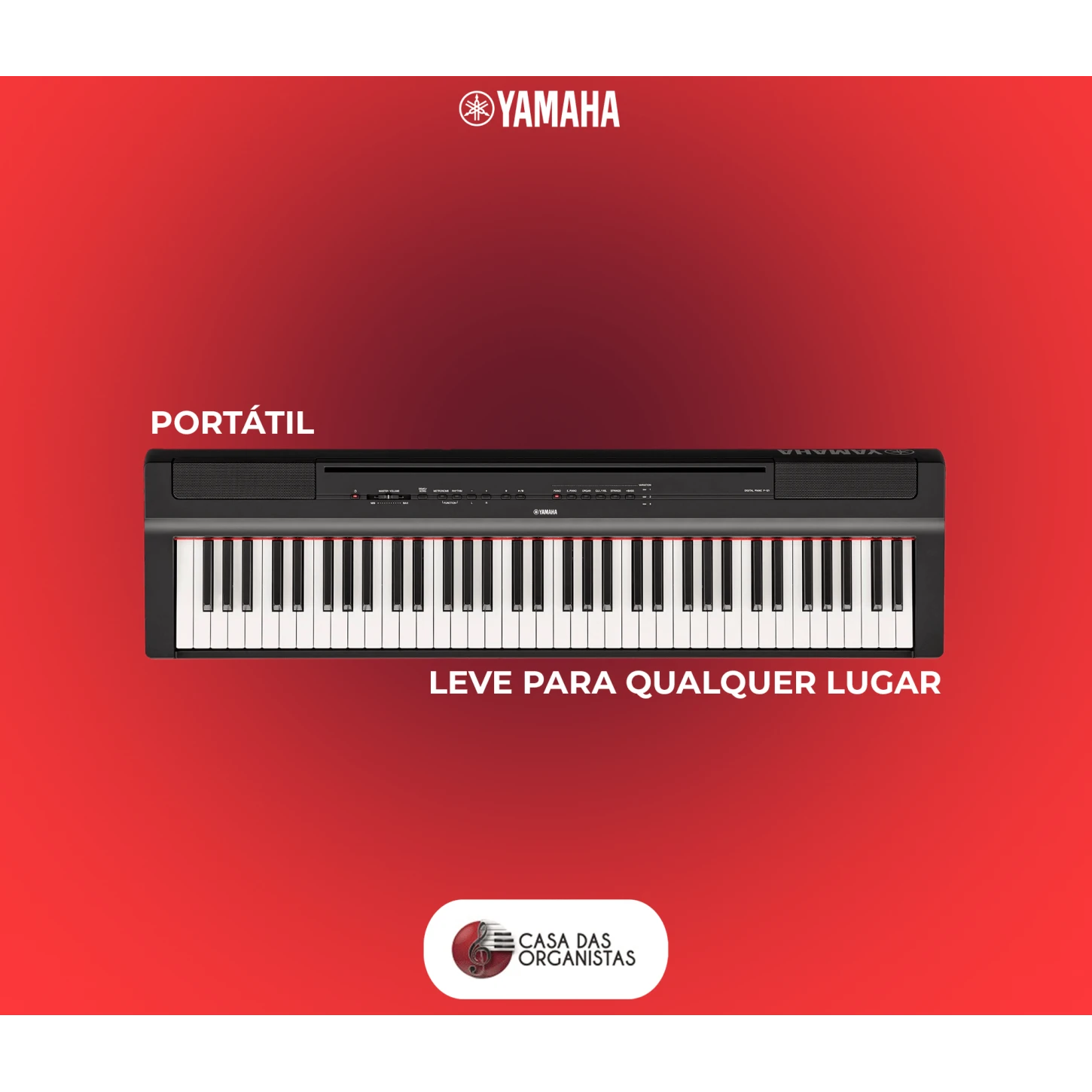 Comprar Piano Digital Portátil Yamaha P121 + Estante