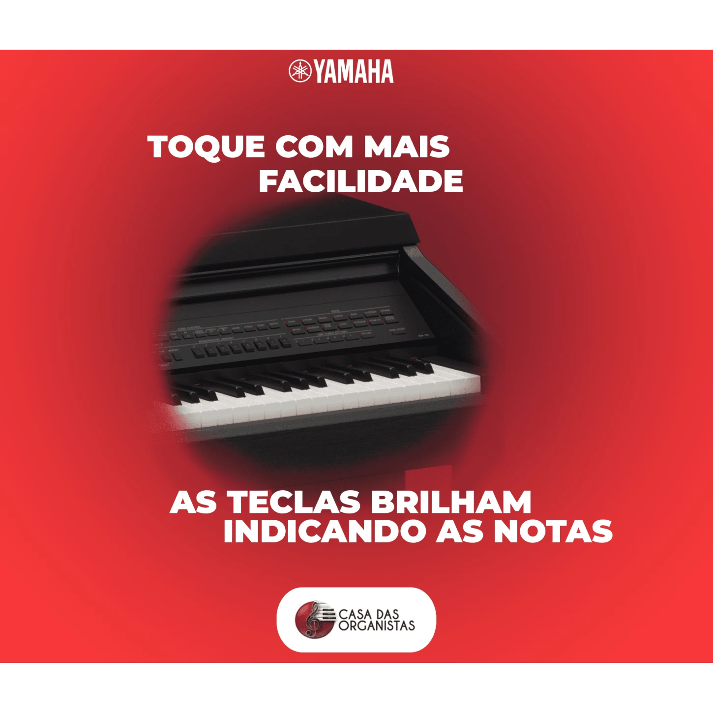 Piano Digital Yamaha CVP701 - Tradição e Inovação - a partir de R