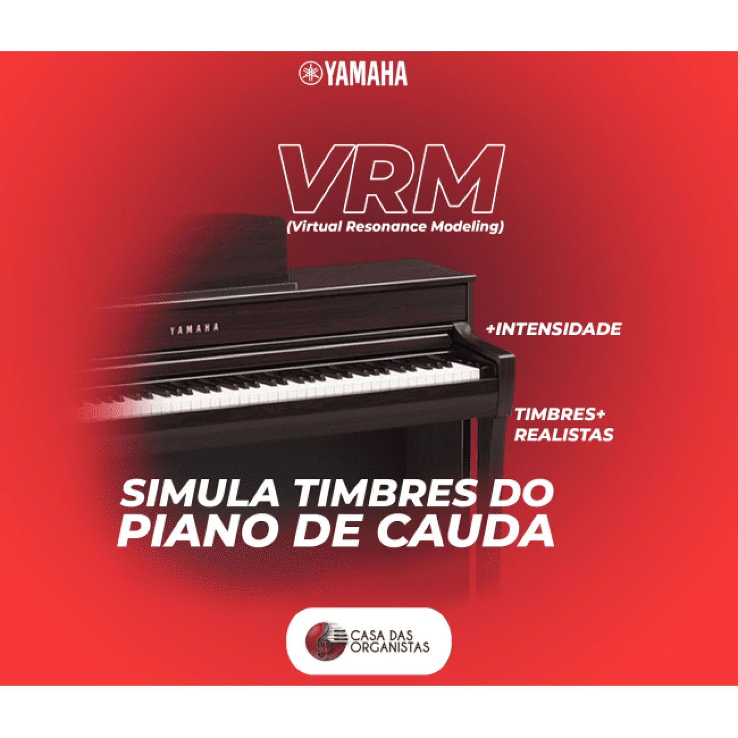 Comprar Piano Digital Yamaha CLP-735 B - Casa das Organistas