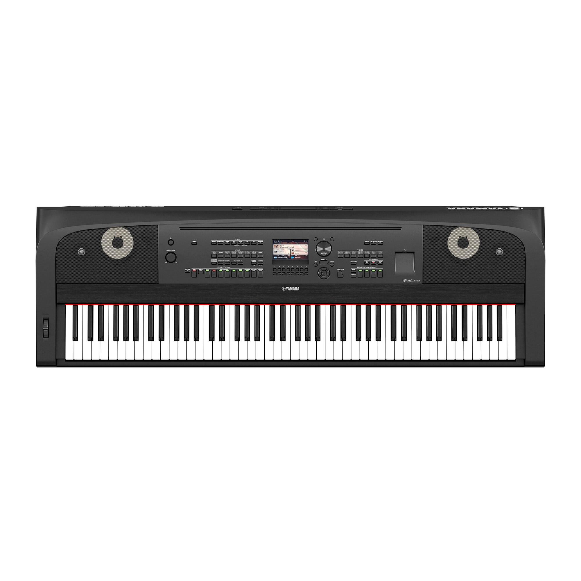 Comprar Piano Digital Yamaha DGX-670 Preto + Estante - a partir de