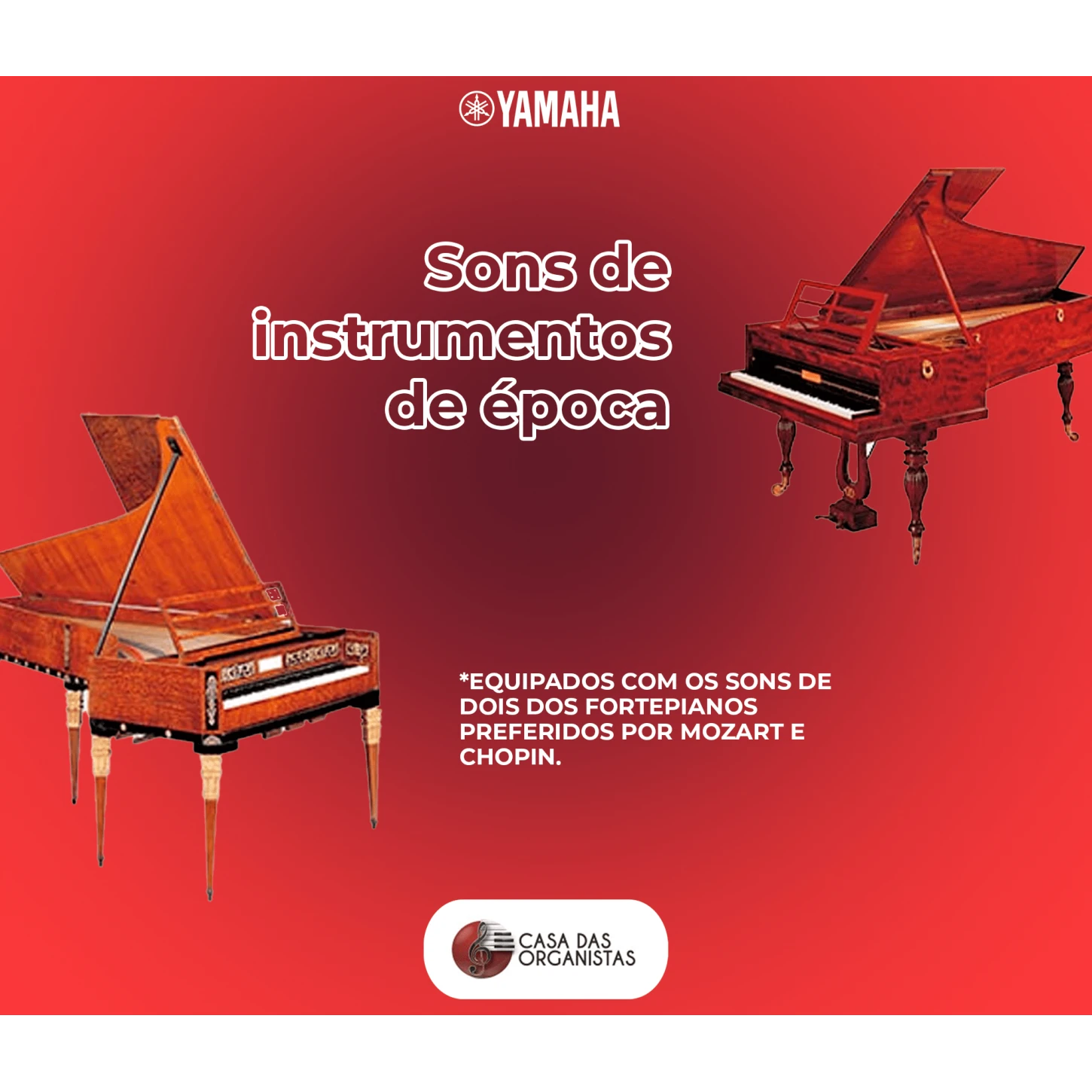 Comprar Piano Clavinova Yamaha CLP-765 GP Preto - a partir de R$39.860 ...