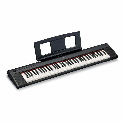 YAMAHA キーボード piaggero NP-32B Yamaha Teclado portátil NP32 com 76 teclas - preto : Amazon