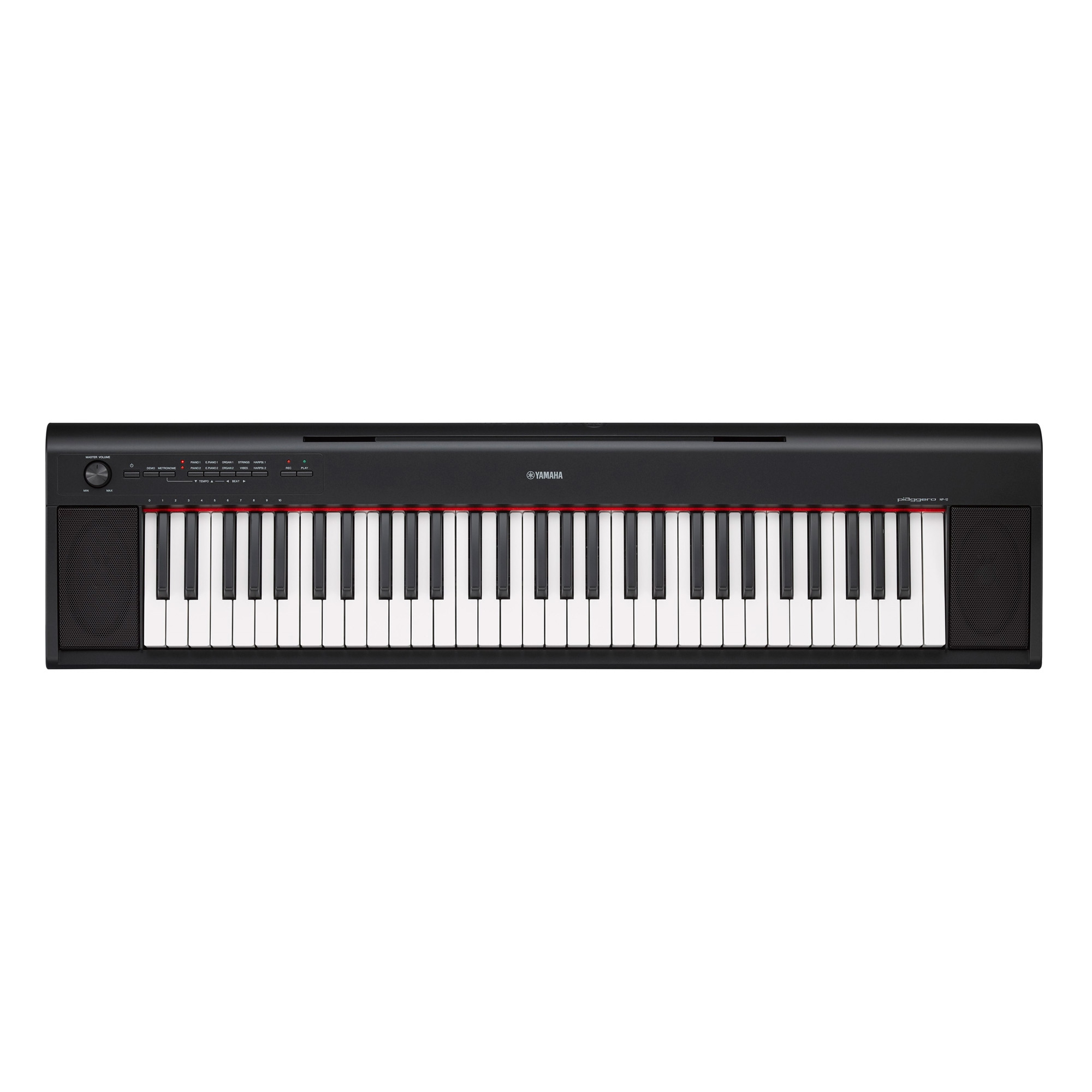 Yamaha NP-12 黒 Comprar Teclado Musical Yamaha NP12 B Preto Piaggero Portatil