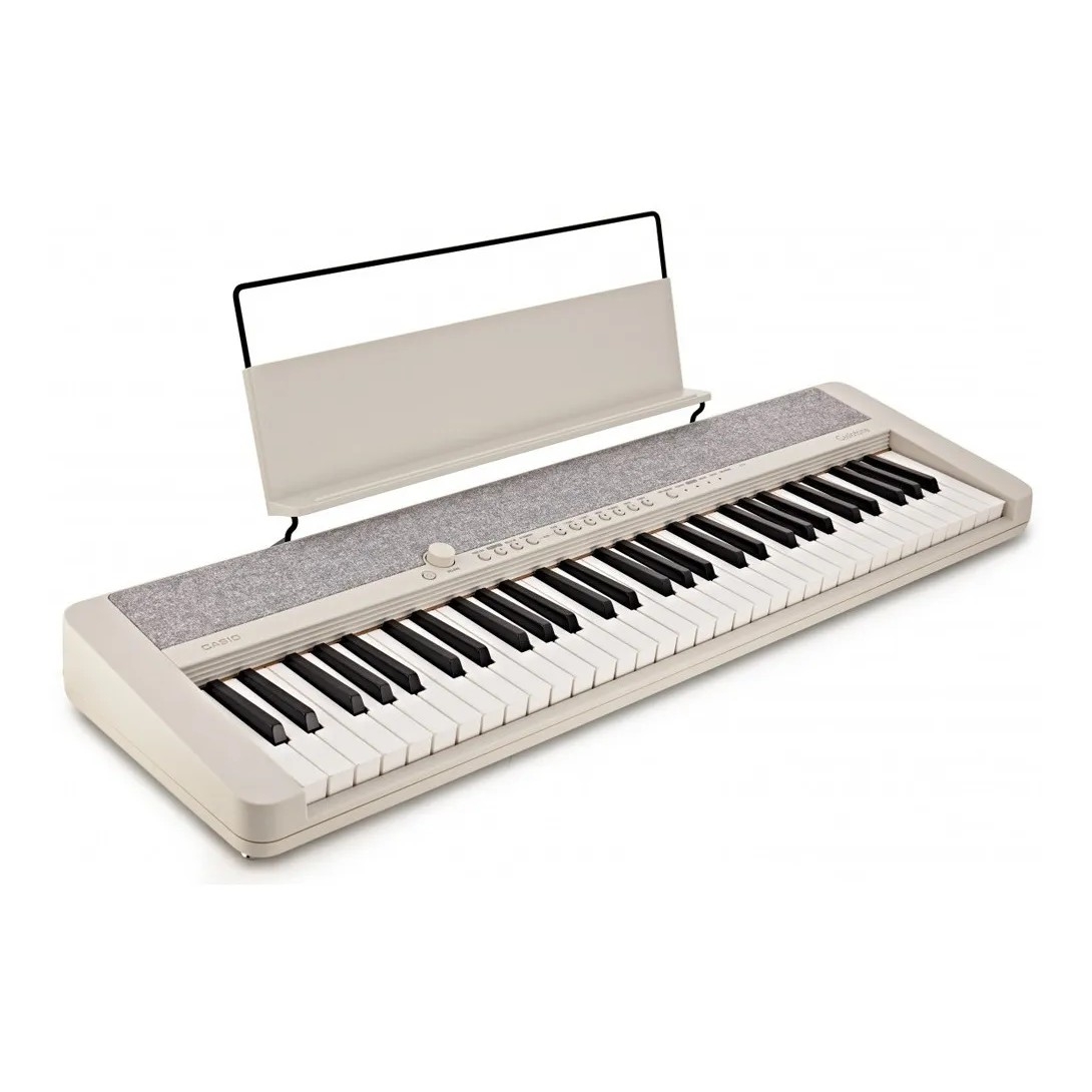 Comprar Teclado Musical Casio CT-S1 Wec2 Branco Digital - Casa das