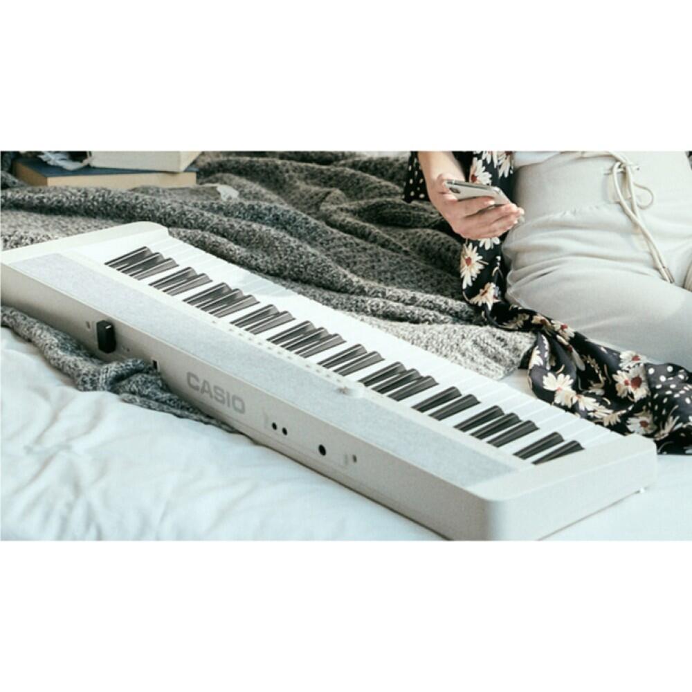 Comprar Teclado Musical Casio CT-S1 Wec2 Branco Digital - Casa das