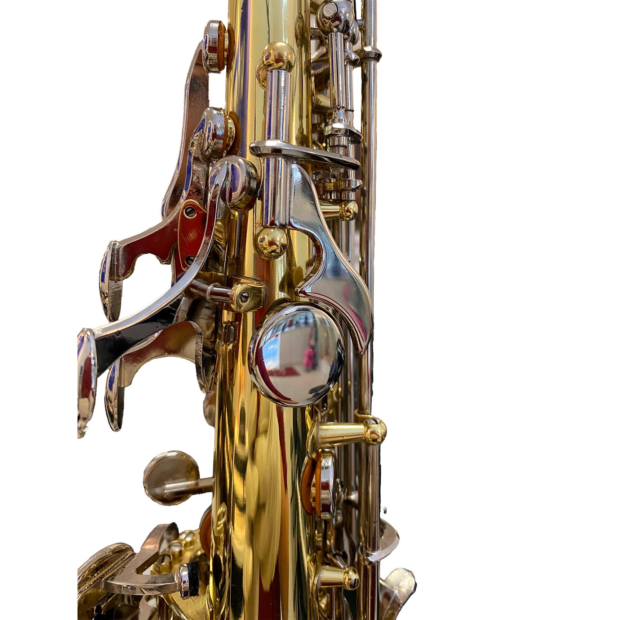 Comprar Saxofone Soprano Tokai TSS-200PG SIB Prata/Dourado - a