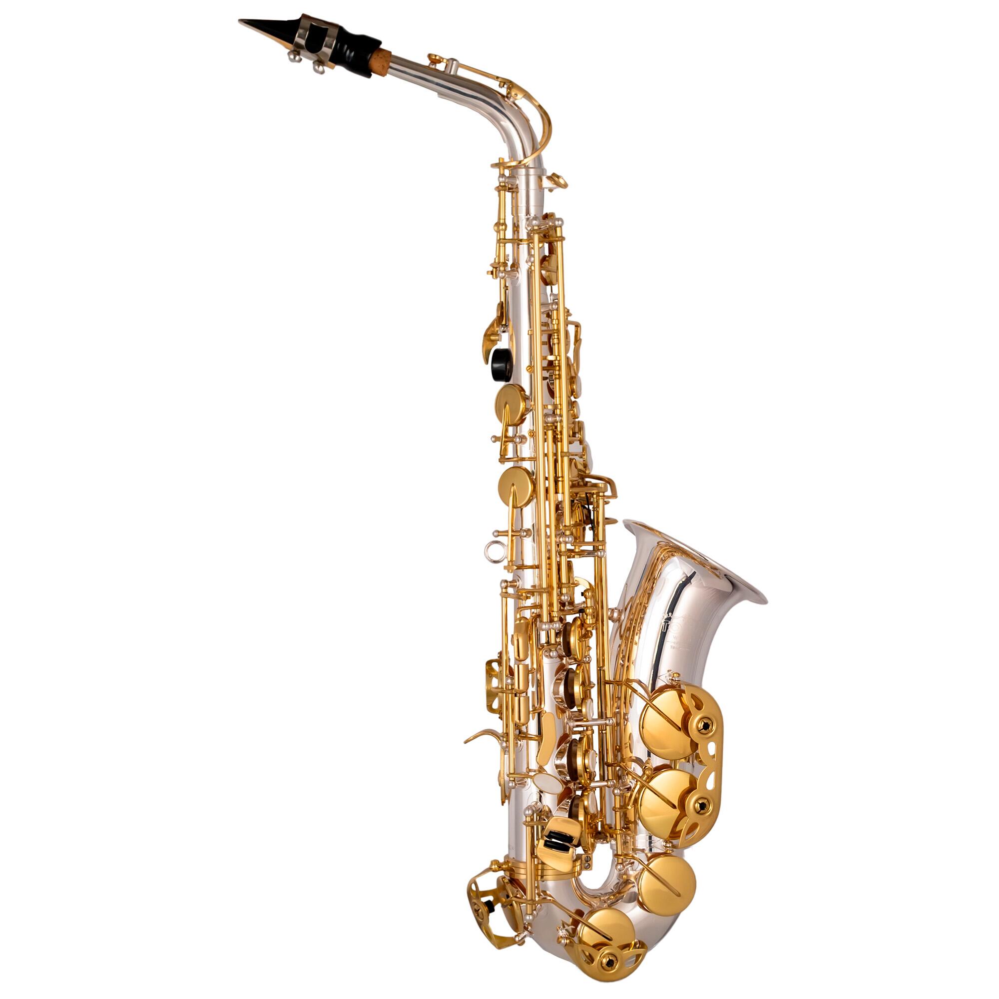 Comprar Saxofone Alto Tokai TSA-200PG MIB Prata/Dourado - a partir