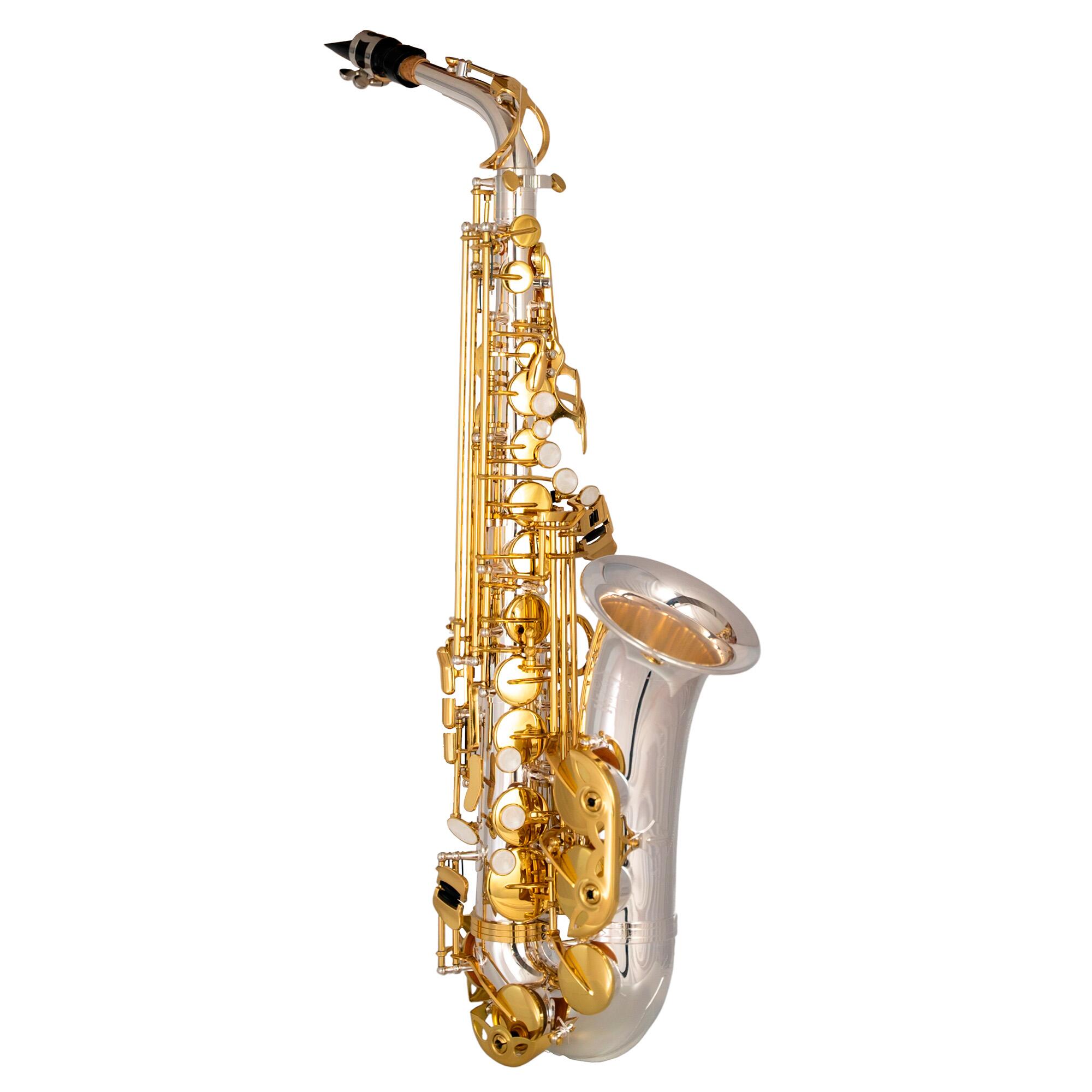 Comprar Saxofone Alto Tokai TSA-200PG MIB Prata/Dourado - a partir