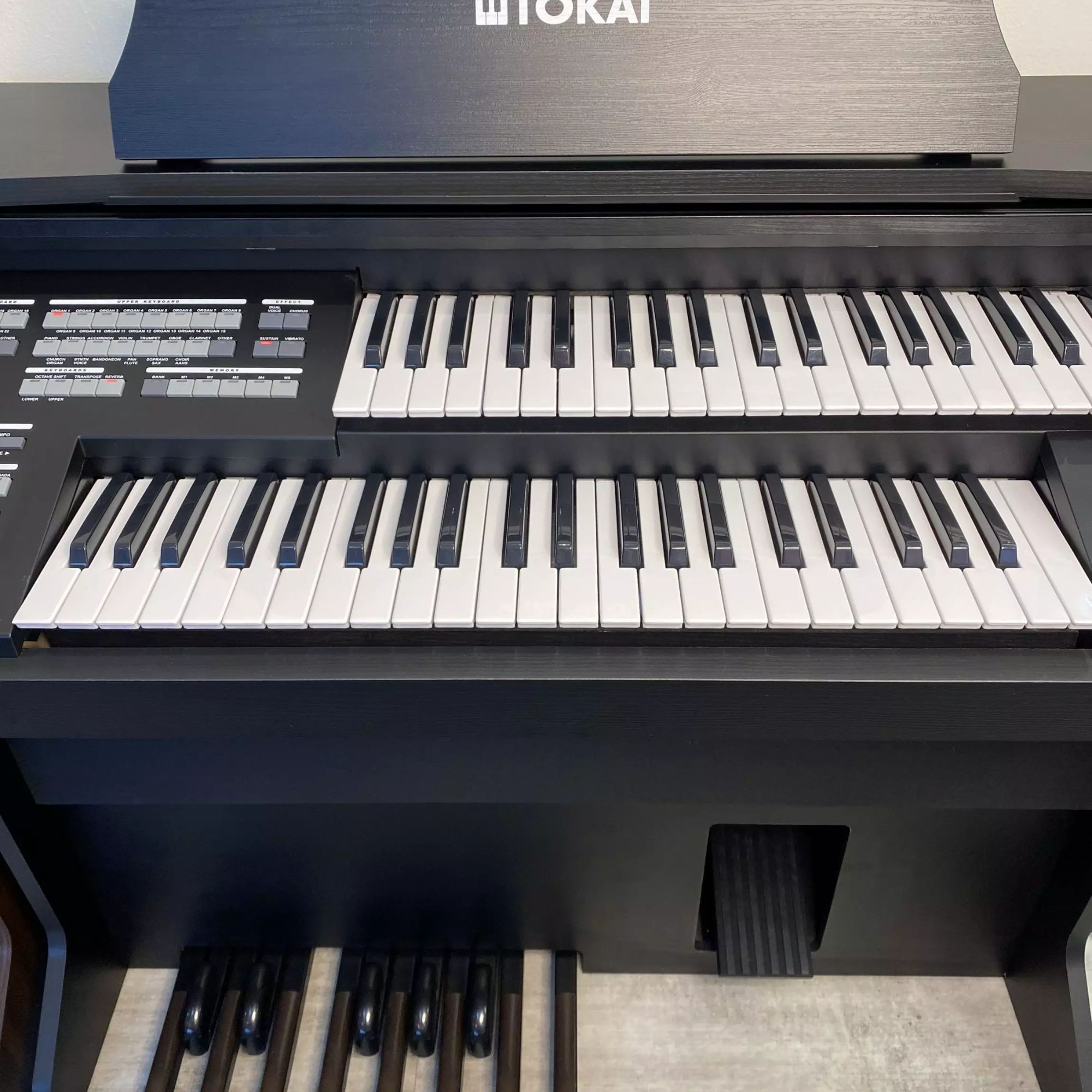 Órgão Eletrônico Tokai YX2 Like Preto - Potência e Luxo - a partir