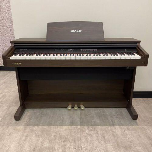 Piano Digital Tokai TP188 Marrom com Banqueta - 88 Teclas