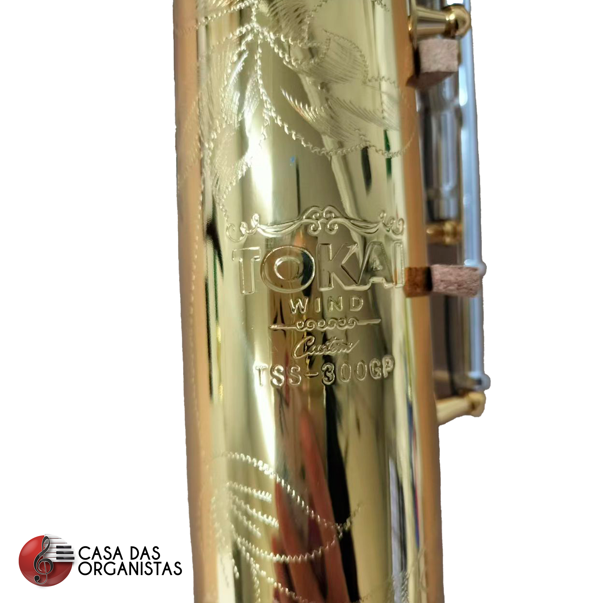 Comprar Sax Soprano Tokai Reto Tudel Fixo Sib TSS-300GP Dourado