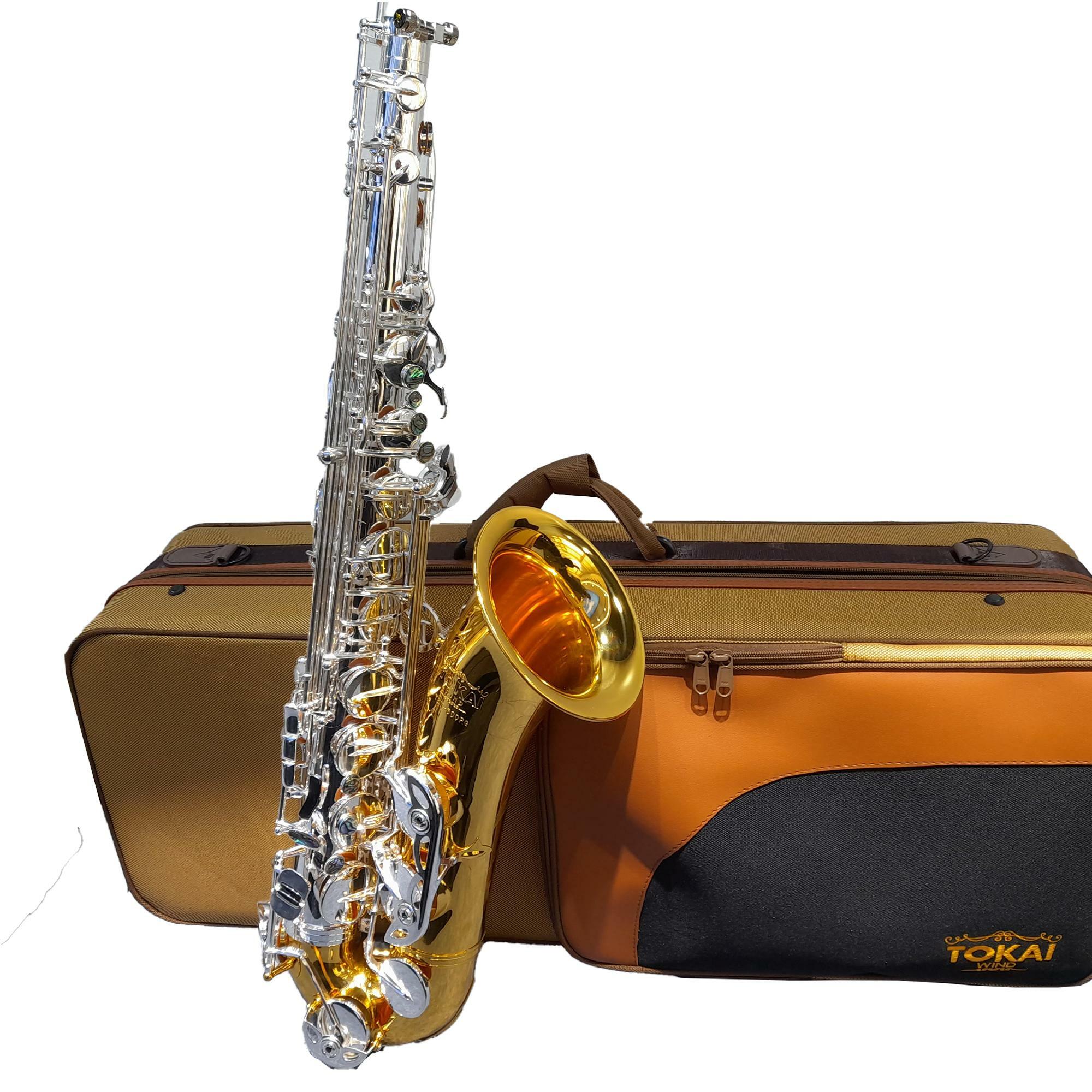 Comprar Sax Tenor Tokai Sib TST-300PG Prata com Campana/Tudel