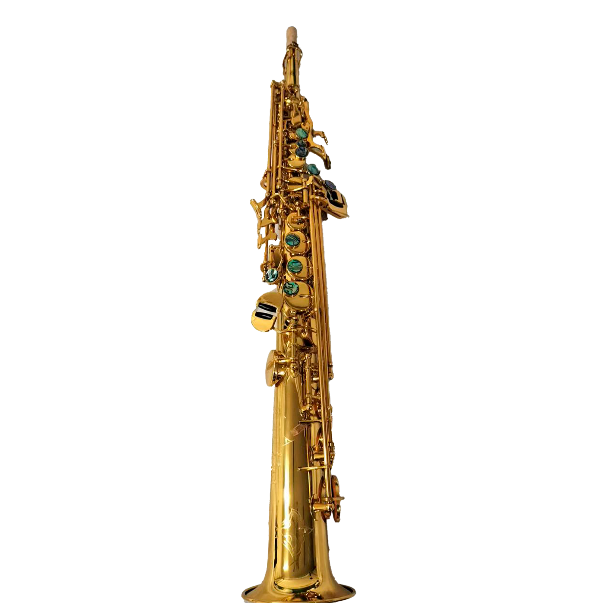 Comprar Sax Soprano Tokai TSS-300G Reto Todel Fixo Sib Dourado - a
