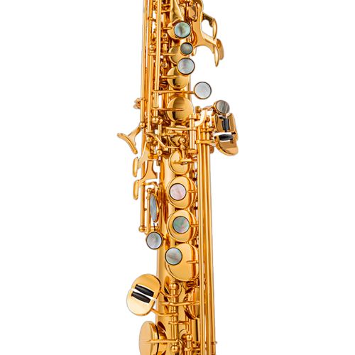 ジョルノ Comprar Sax Soprano Tokai TSS-300G Reto Todel Fixo Sib Dourado - a