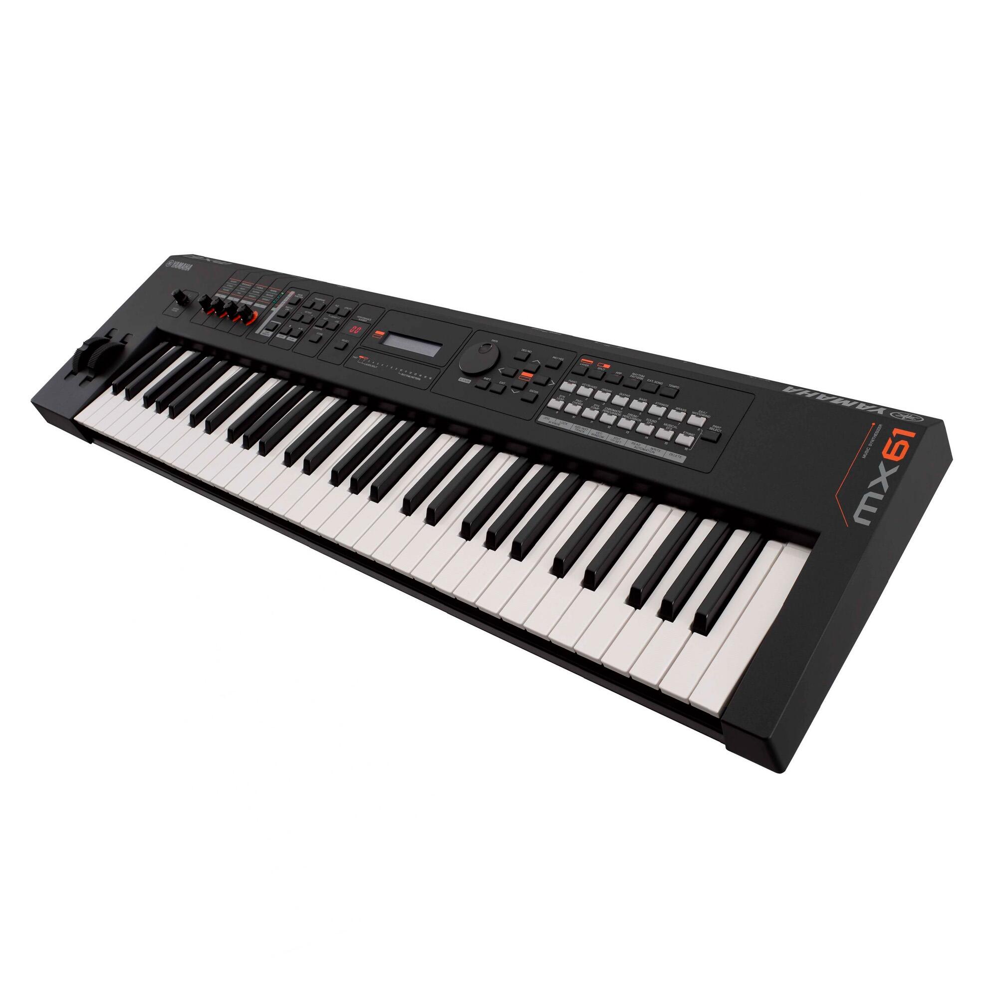 Comprar Teclado Yamaha Sintetizador MX61 BK - a partir de R$4.949,99