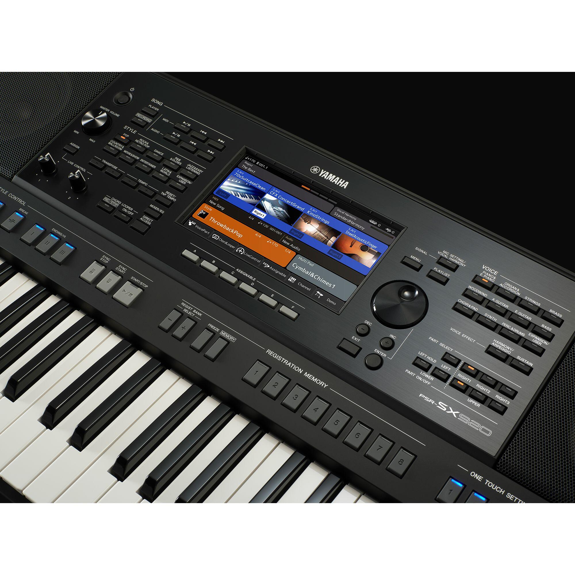 Comprar Teclado Yamaha PSR-SX920 - Casa das Organistas