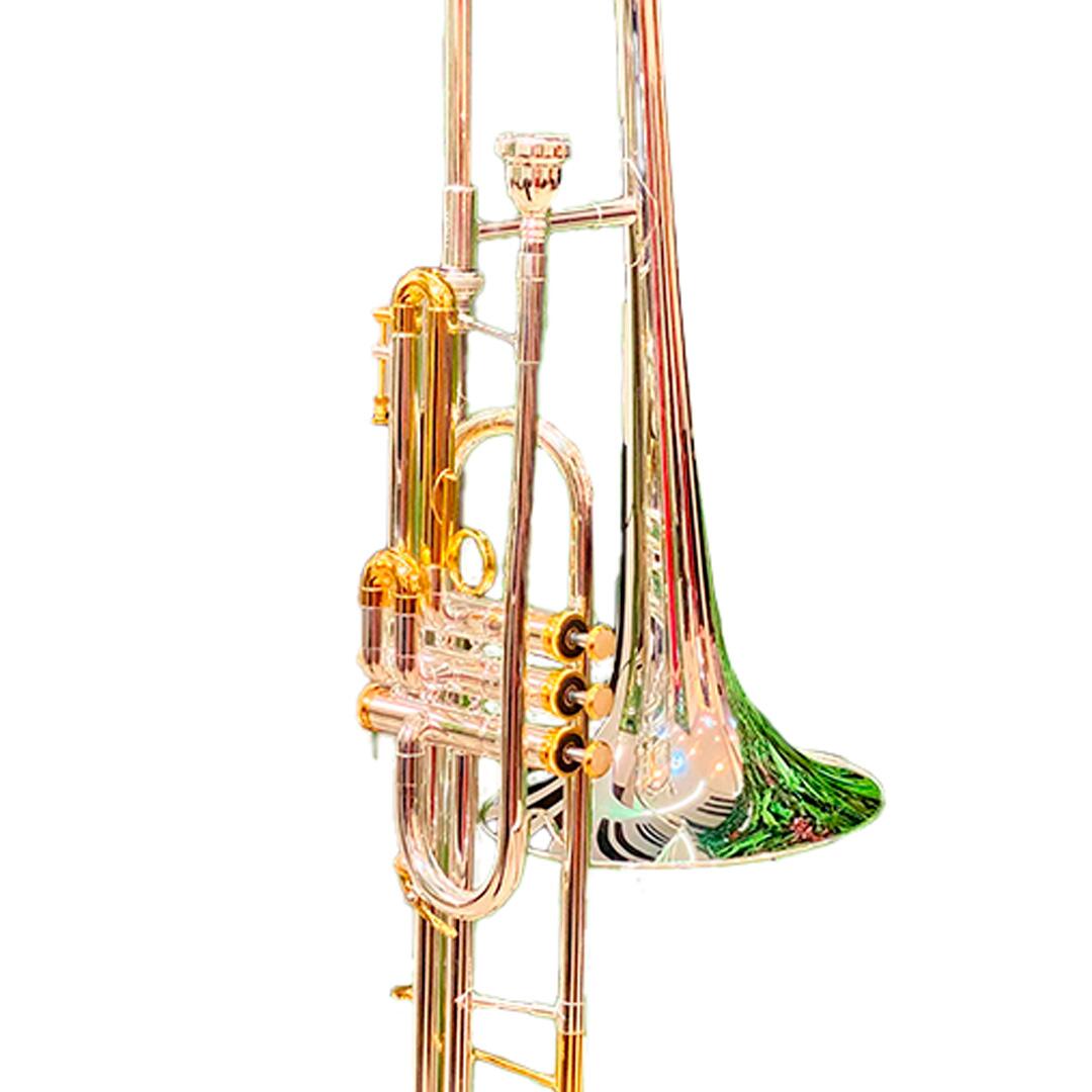 洋楽 TUNE TOWNE XI Comprar Trombone de Pisto Sib Curto Prata / Dourado Tokai TP-201PG
