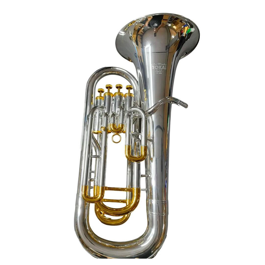 おんぷ Trombone Euphonium Bombardino Tokai TEP-400PG | 4 Pistos - a