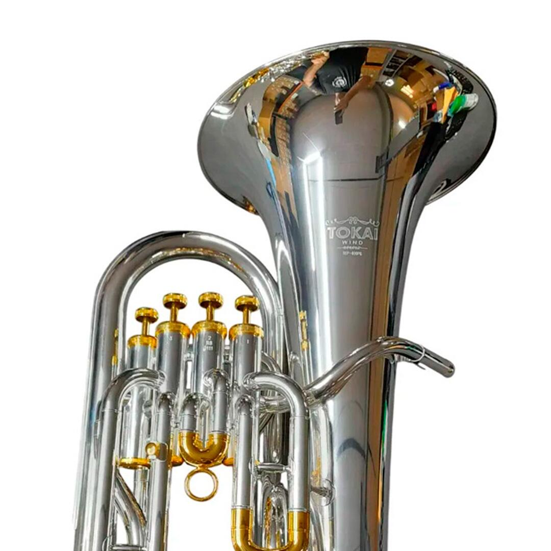 Trombone Euphonium Bombardino Tokai TEP-400PG | 4 Pistos - a