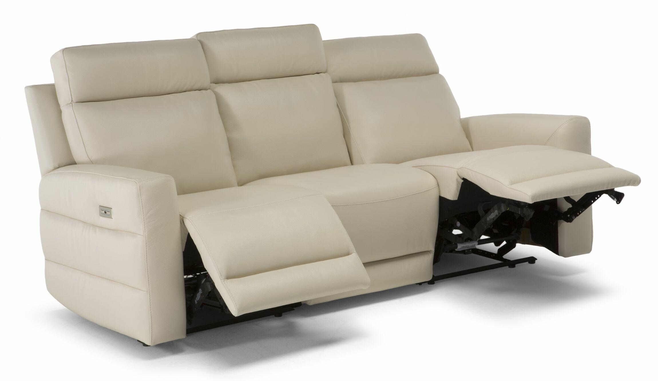 Sofá 3 Lug. Couro Z121 - Idea Relax - By NatuzziGroup - a partir