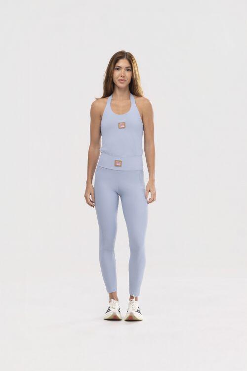Legging Elástico Cruzado Nude | Ajuste Firme | AMRC