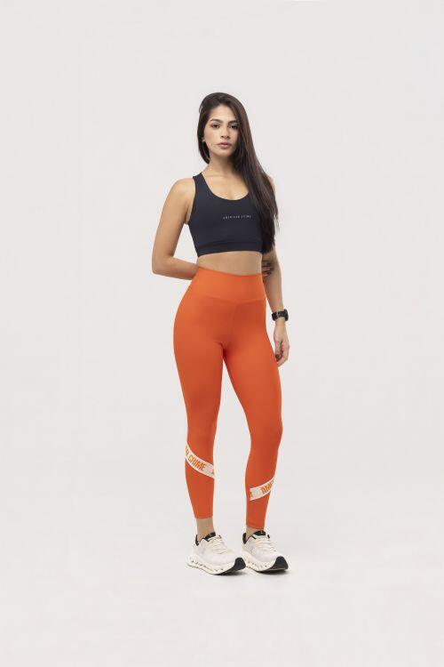 Legging Elástico Cruzado Nude | Ajuste Firme | AMRC