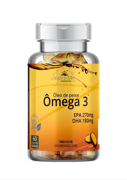 ÔMEGA 3 PLUS (500mg / 60 Cáps)