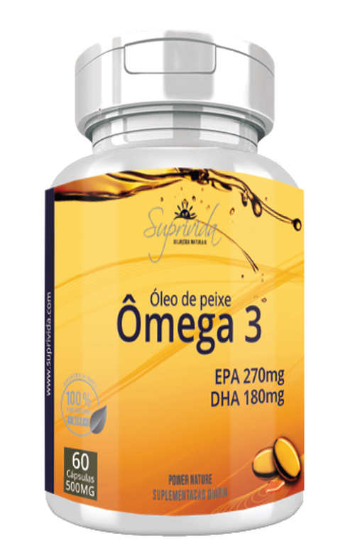 ÔMEGA 3 PLUS (500mg / 60 Cáps)