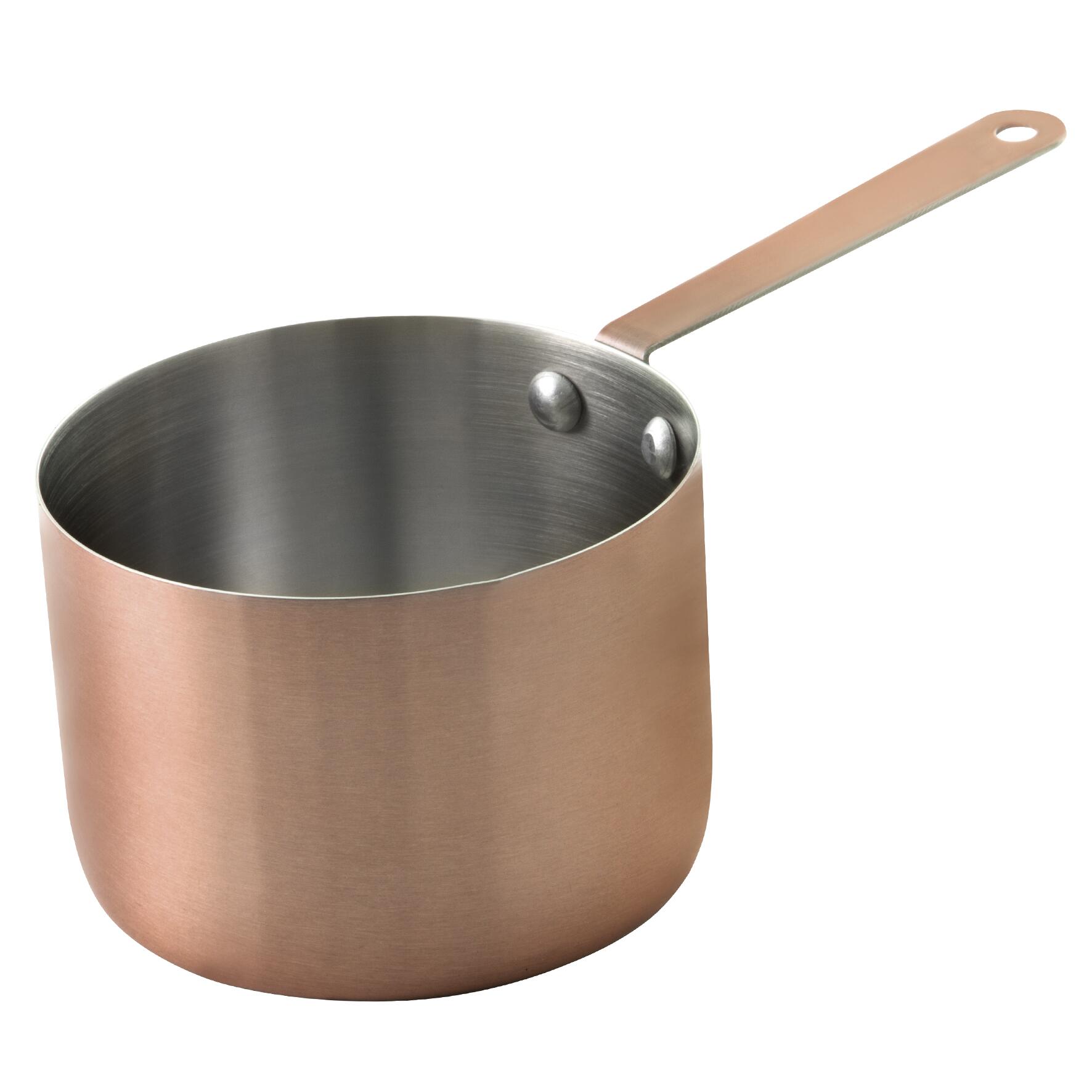 Cuillère à Servir DE BUYER Inox - Manche Plastique Noir 33cm - Cuillère Pleine