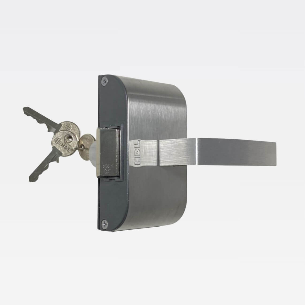 Fechadura HDL PV90 Inox para Porta Vidro Abertura Externa - a