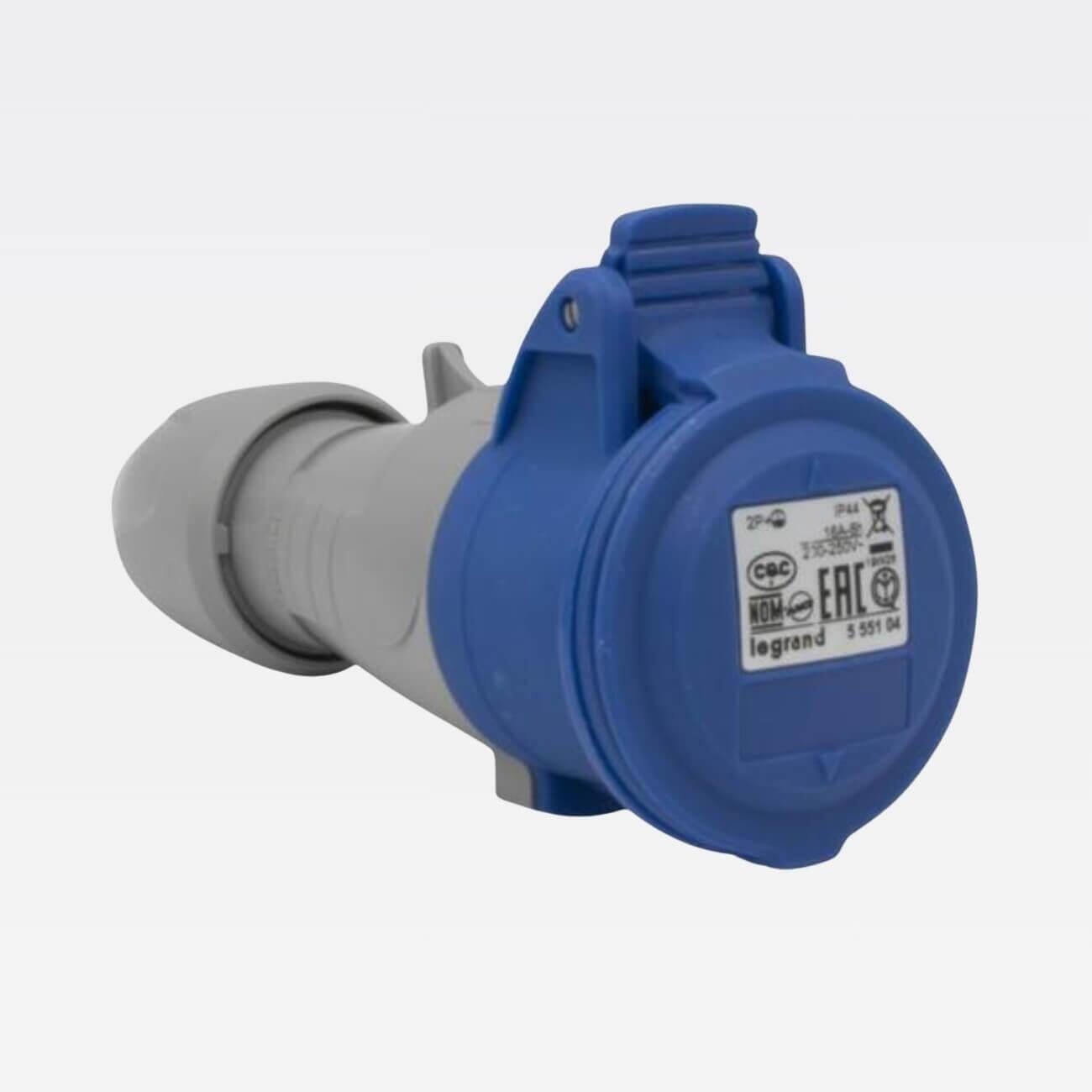 Tomada Industrial Móvel Tempra Legrand 16A 250V 2P+T - a partir de R$48,59