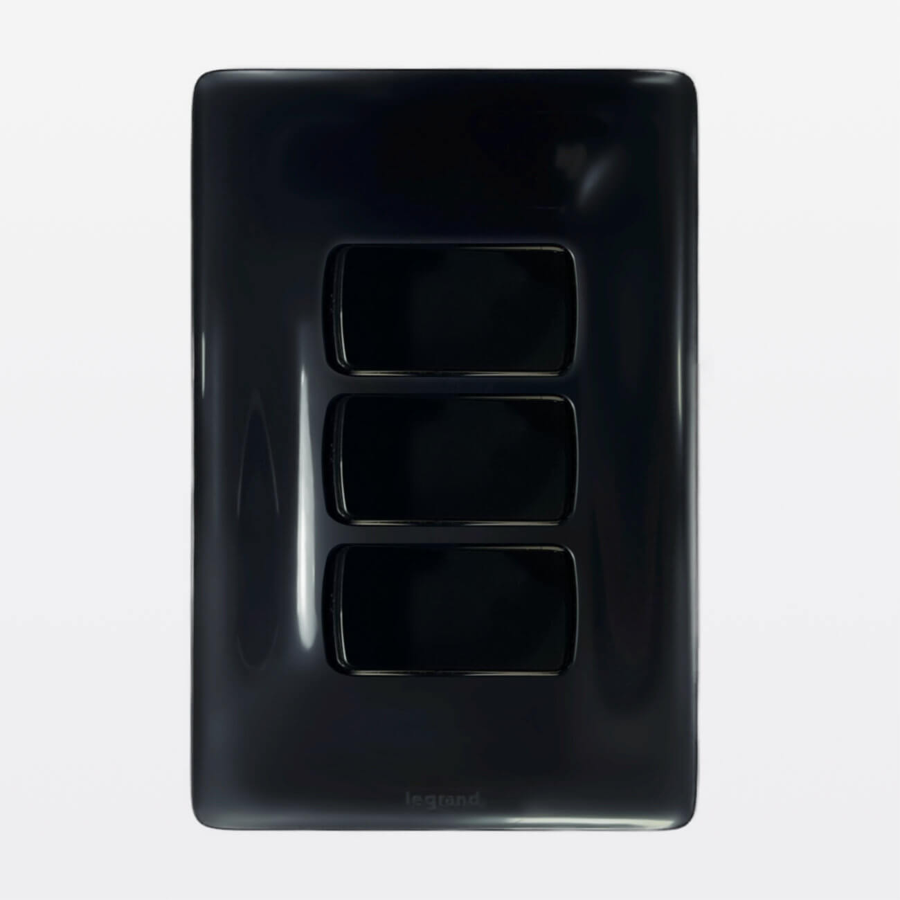 Conjunto 3 Interruptores Simples Zeffia Legrand 680102PT - a