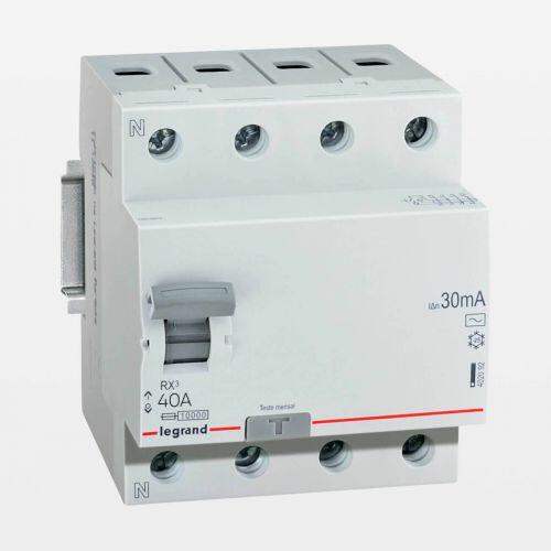 その他 RT-128391 IDR Interruptor Diferencial Residual RX3 4P 40A Bivolt 380V - a