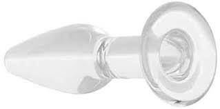 Comprar Plug Anal De Vidro Tamanho Médio Intermediário Plug