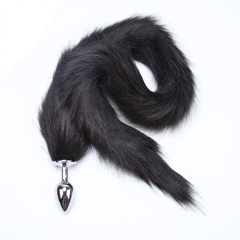 Comprar PLUG ANAL LUXO COM RABO LONGO 40cm HARD