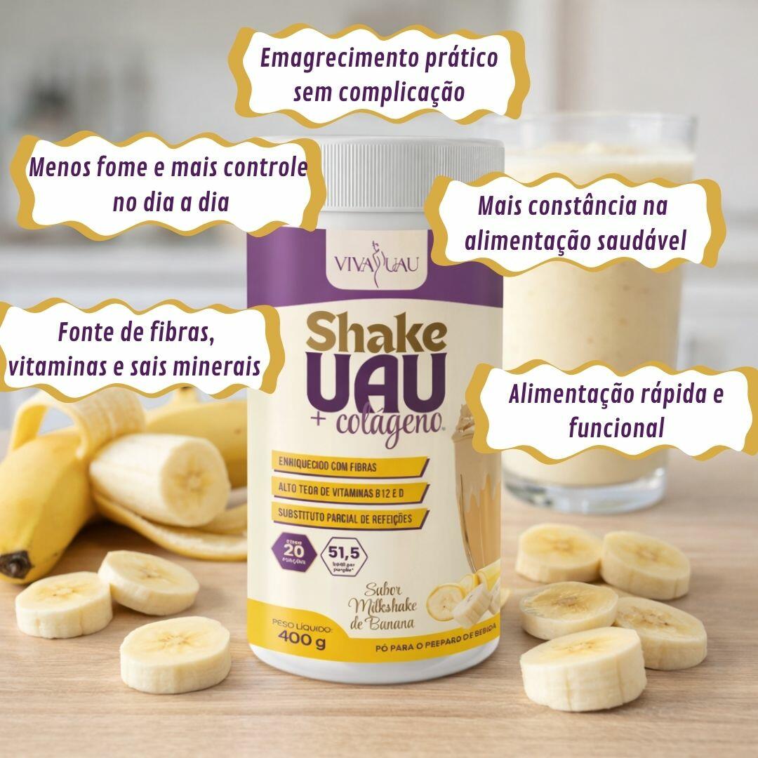 Comprar SHAKE Banana + Colágeno- Substitui refeição - a partir de R$94,05