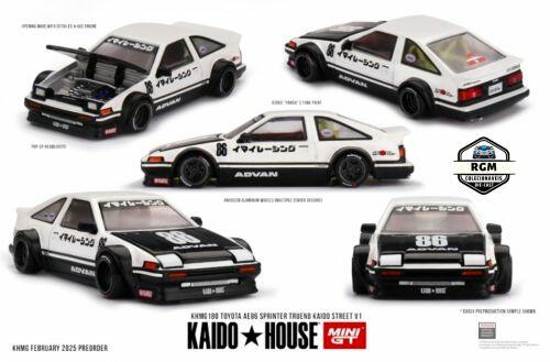 Comprar MINI GT 1:64 Kaido House Toyota AE86 Sprinter Trueno White