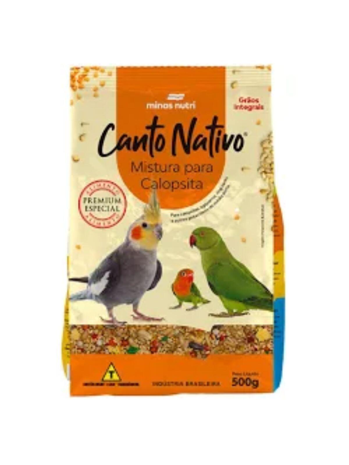 Mistura para Calopsita Canto Nativo - 500g - R$10,90