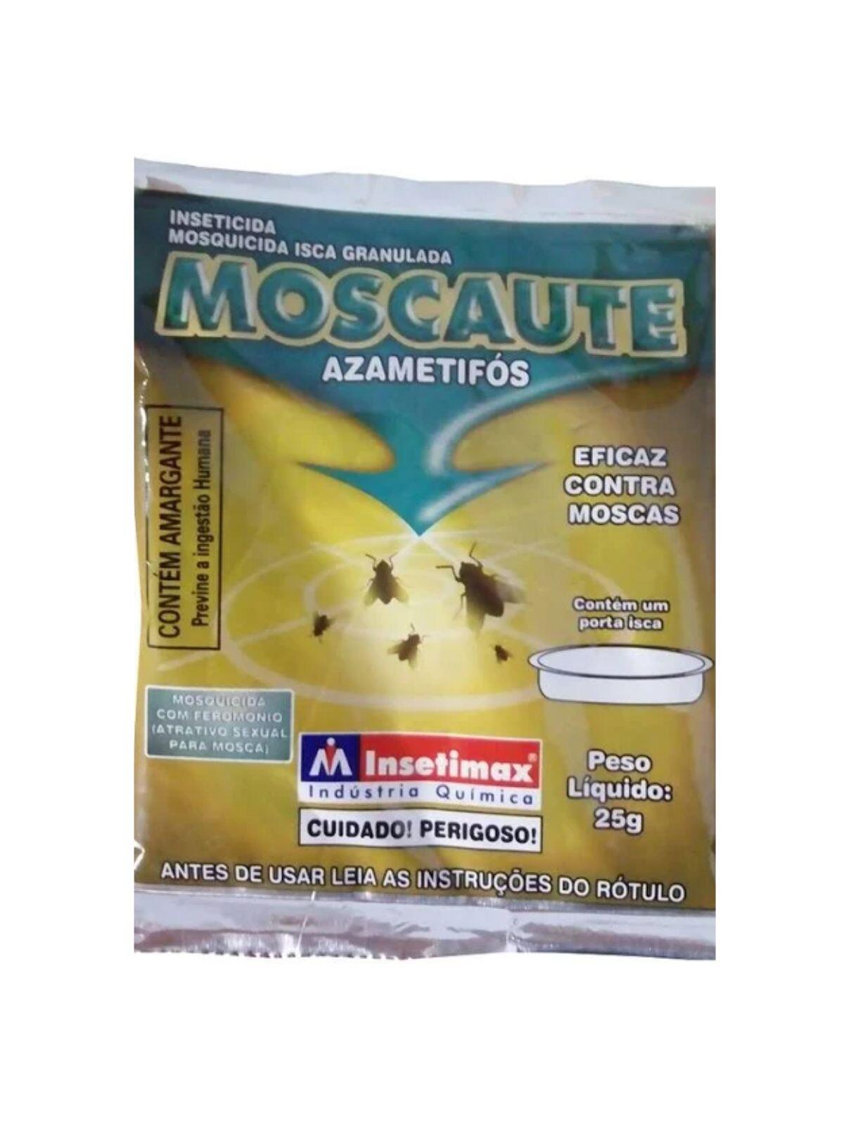 Inseticida Moscaute Granulado Insetimax - 25g - a partir de R$7,50