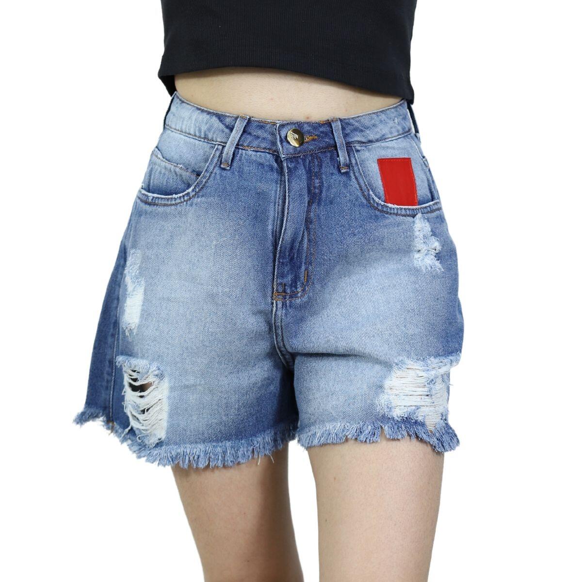 Comprar Shorts Feminino Hot Pants Teezz Jeans 010TE21155 - Loja Gisele
