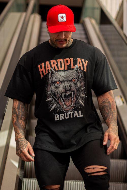 Comprar Camiseta Oversized Hardplay Mad Dog Brutal Series Preta