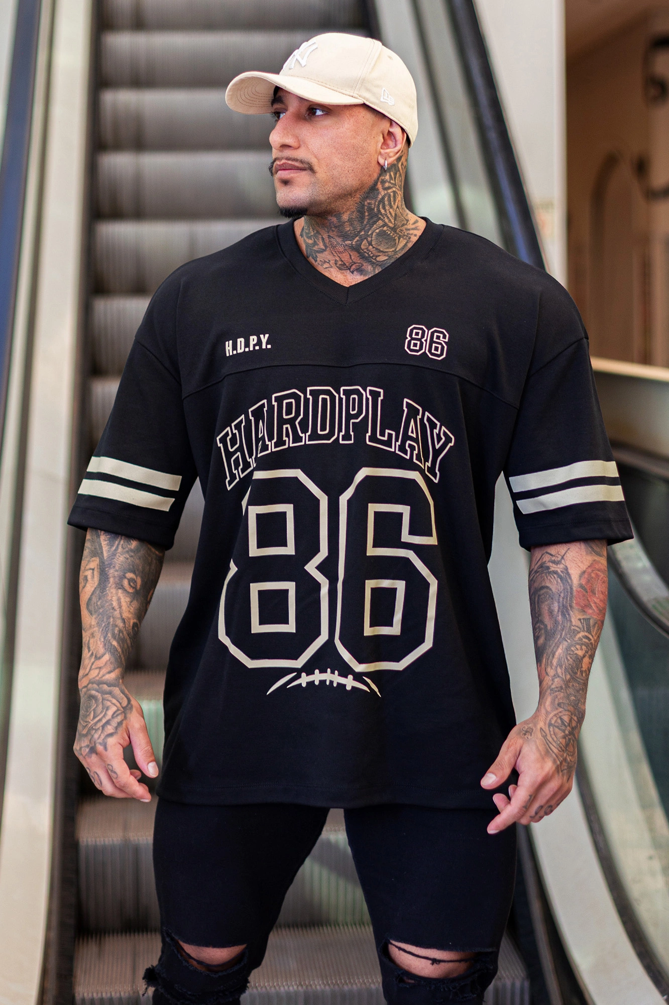 Comprar Camiseta American Football 86 Preta (Malhão 230g/m²) - a