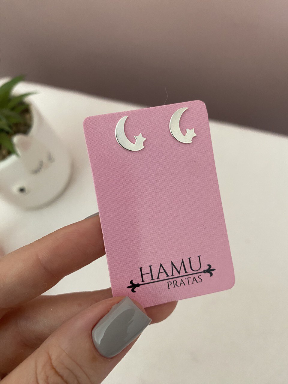 Comprar Brinco Lua e Estrela - Hamu Pratas - Jóias incríveis em Prata ...