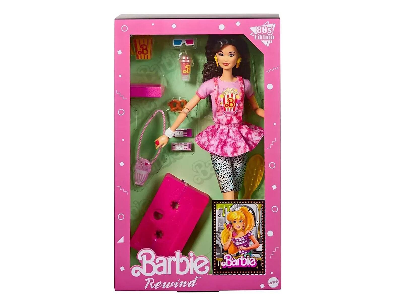 Boneca Barbie Rewind Noite De Cinema Anos 80 Mattel - HJX18 - R$349,99