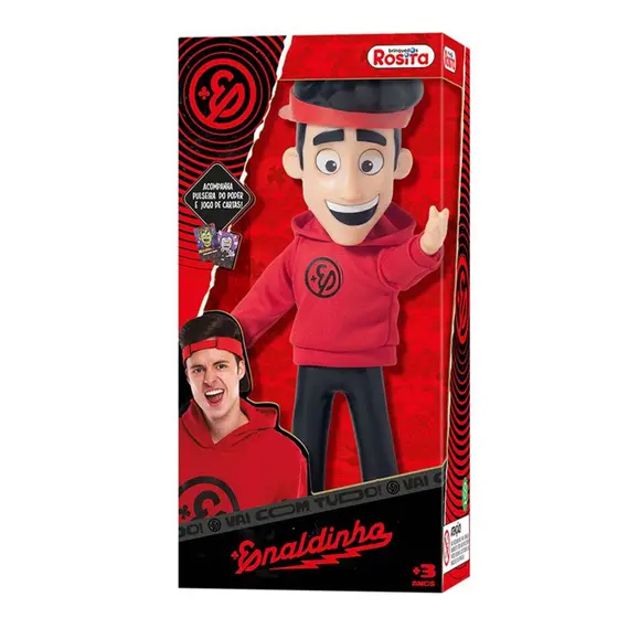 Boneco Enaldinho Novabrink - 1125 - R$99,99