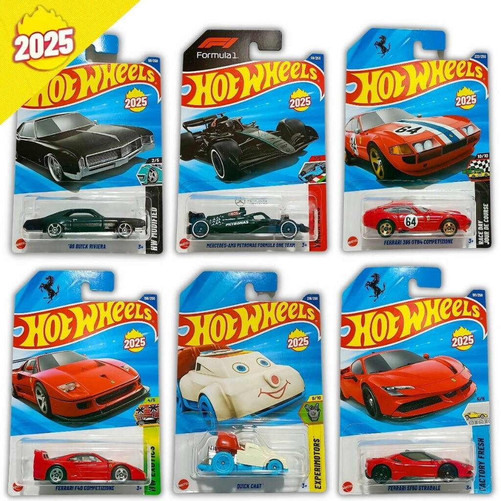 Hot Wheels Mainline Unitário Mattel Modelos Sortidos 1:64 - R$19,99